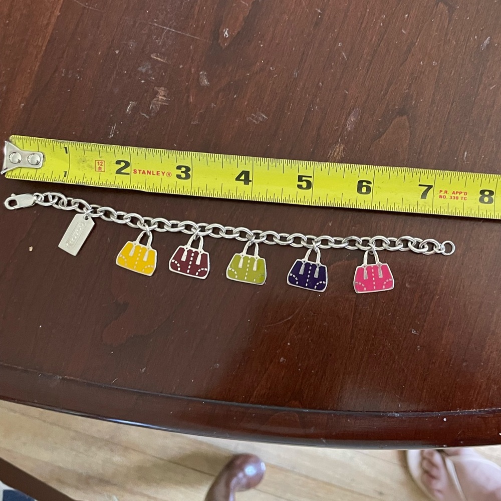 Coach purse charm bracelet - Picture 4 of 4
